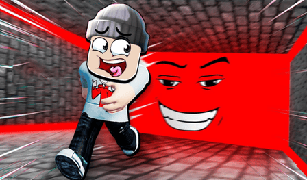 Obby: Escape the Evil Red Wall Challenging