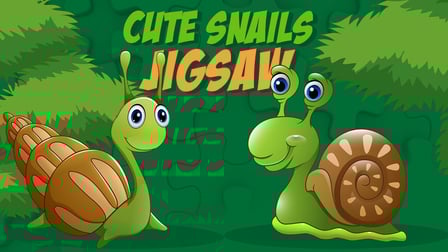 Cute Snails Jigsaw