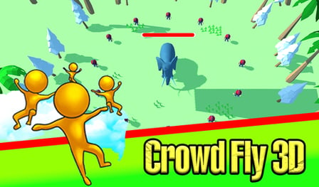 Crowd Fly 3D