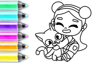 Avatar World: The Best Coloring Book