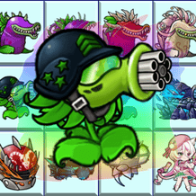 Mahjong Plants Versus Zombies Fusion Mod