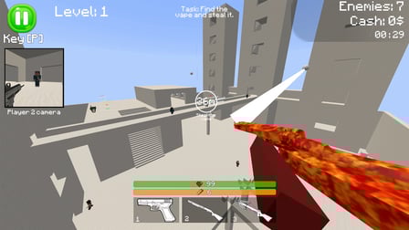 Block - Vape on the Web: 2 Players - Screenshot 4