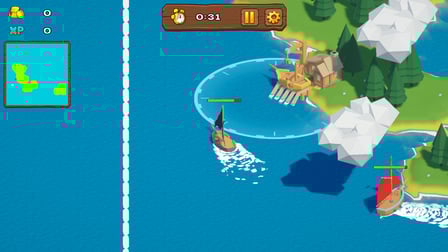 Gold Overboard - Screenshot 2