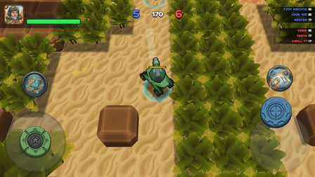 Brawl Tanks - Build your tank! - Screenshot 1