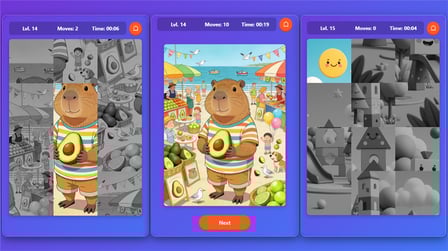 Pictorial tiles - Screenshot 2