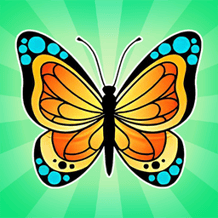 Merge the butterflies: Find your butterfly!
