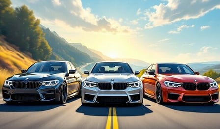 The evolution of the BMW M5 - Clicker 2!