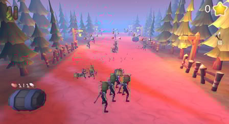 Protect the forest from the Hordes - Screenshot 1