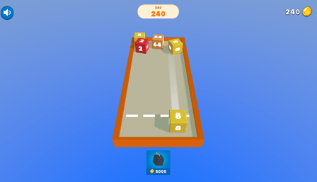 Merge Сubes 2048 3D - Screenshot 3