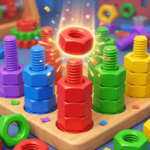 Bolts and nuts sorting