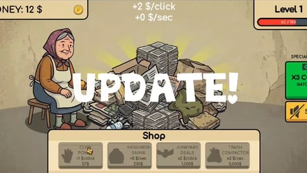 Grandma's Clicker: Dump - Screenshot 2