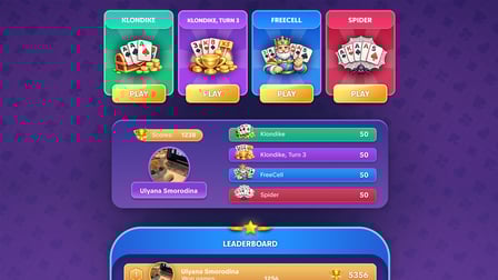Cardle Solitaire Collection - Screenshot 1