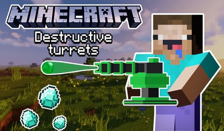 Minecraft: Destructive Turrets