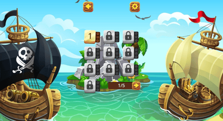 Pirates Tiles Challenge - Screenshot 3