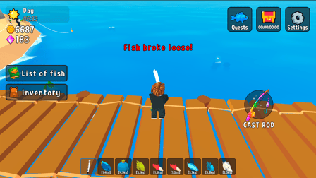 Fun fishing - Screenshot 1