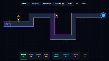 Cyber-tanks: Tower Defense - Screenshot 7