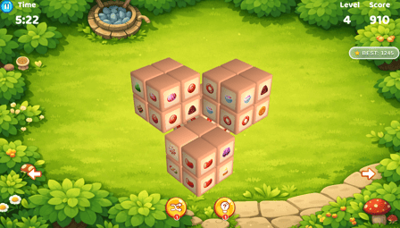 Candy Mahjong 3D - Screenshot 1