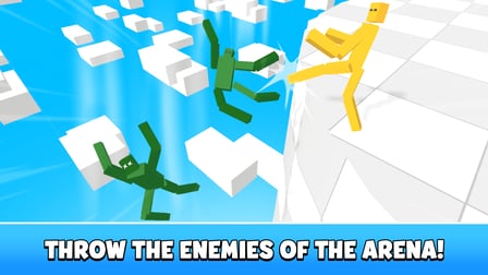 Ragdoll Battle Royale! Throw Down the Enemy! - Screenshot 3