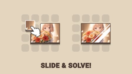 Flowers Puzzle - Screenshot 1