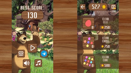 Help Masha: Save Mishka's farm! - Screenshot 1