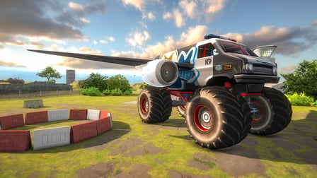 Real Flying Truck Simulator 3D