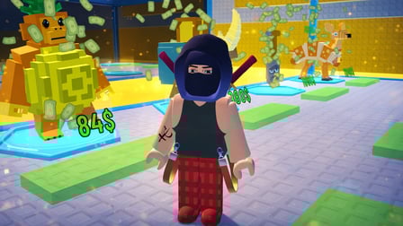 Obby Run From Tsunami - Screenshot 2