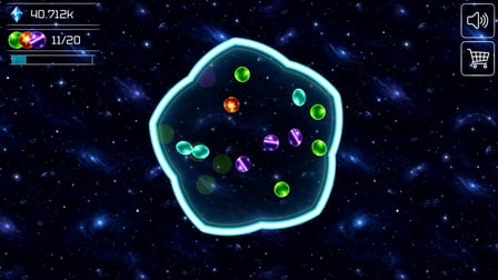 Cosmic Balls: Neon Clicker! - Screenshot 1