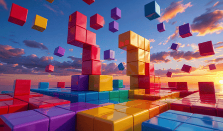 Falling figures: Put them in a row!