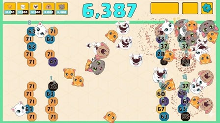 Tom and his Friends: Brick Mixing! - Screenshot 1