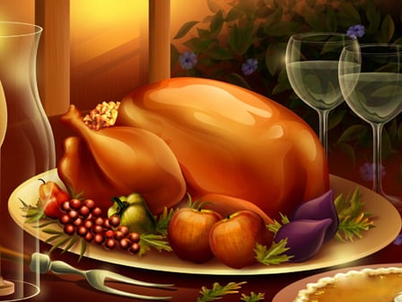 Thanks Giving Day Slide