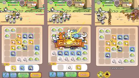 Forest Battle: Merge Heroes - Screenshot 1