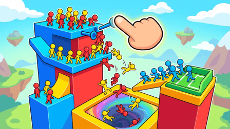 People Drop Away Game 