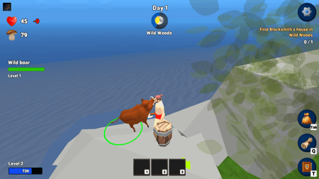 Woods of Nevia: Forest Survival - Screenshot 1