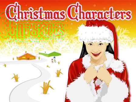 Christmas Characters Slide