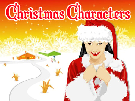 Christmas Characters Slide