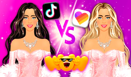 Girls: TikTok vs Like