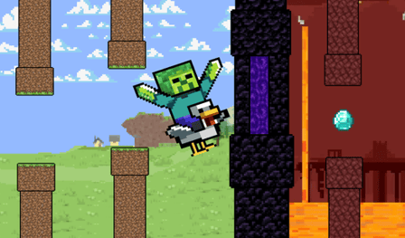 Flappy Chicken Jockey