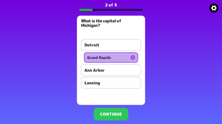 State Capitals Quiz - Screenshot 2