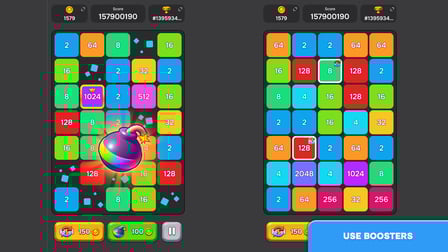 Mellsy: 2048 Block Merge - Screenshot 4