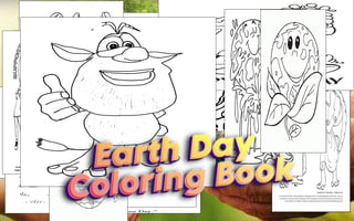 Earth Day Coloring Book