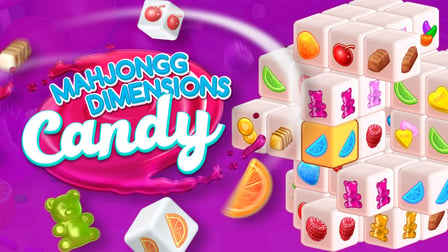 Mahjongg Dimensions Candy 640 seconds