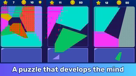 Block Master: Polygonal Puzzle - Screenshot 1