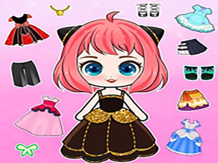 Chibi Doll Dress Up Diy game play free online on Playgama