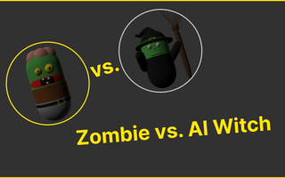 Zombie vs. AI Witch