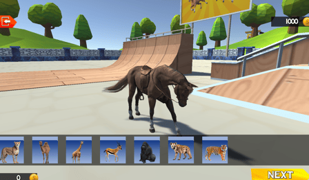 Animal Runner Safari Game - Screenshot 2