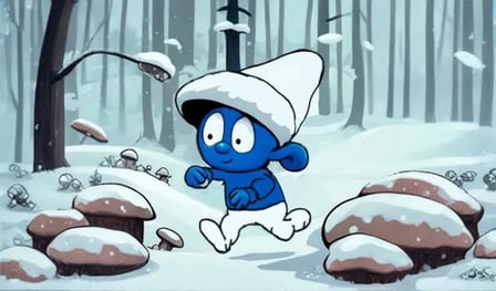 Smurf Cat: Mushroom Adventure