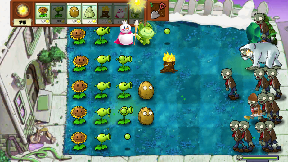 Plants vs. Zombies: Original cover