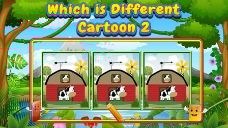 Which Is Different Cartoon 2