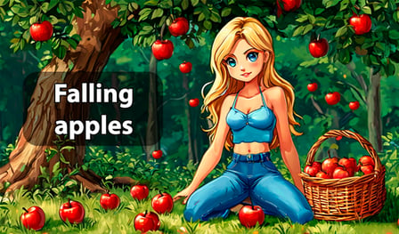 Falling apples