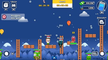 Snowy Adventures with Noob and Pro! - Screenshot 1